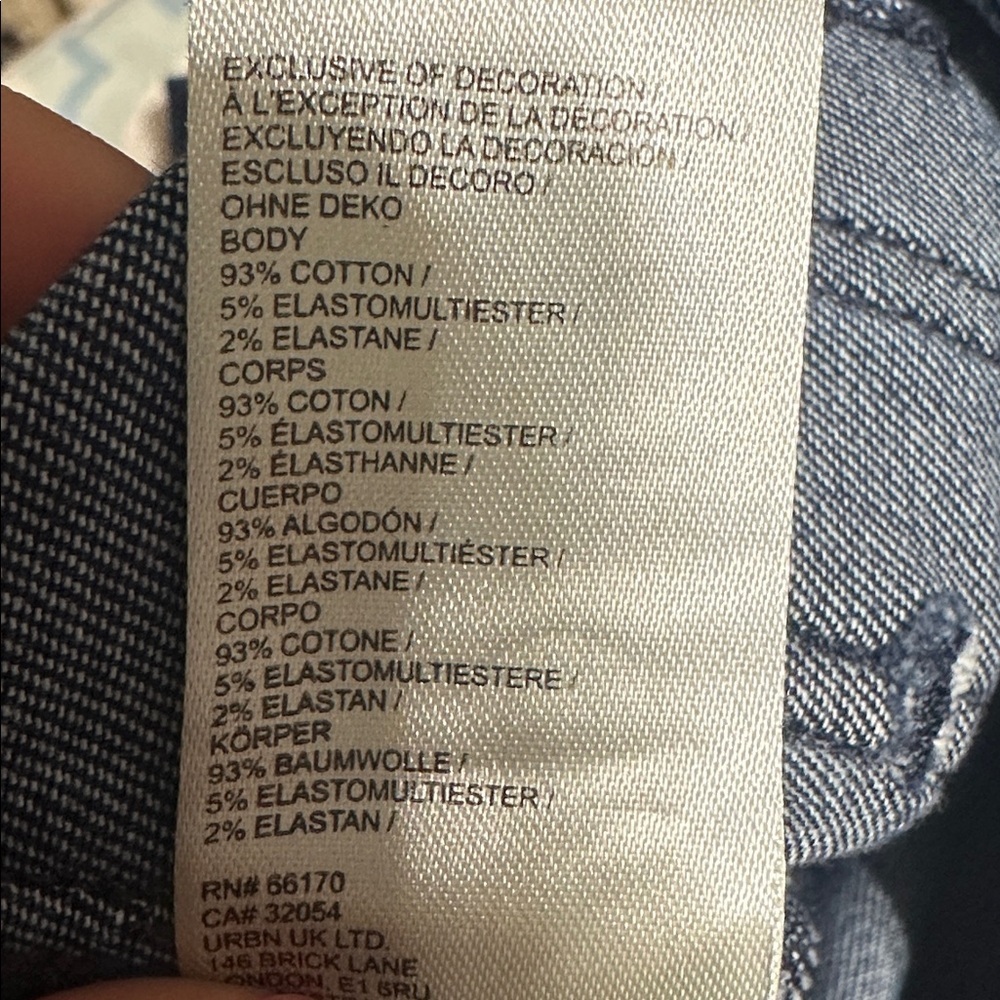 Maeve Anthropologie High Rise Slim Straight Jeans Women’s 10/12 Dark Wash Ankle - Picture 11 of 11